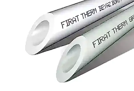 pp boru ve ek parçaları - pprc boru pn20-pn25